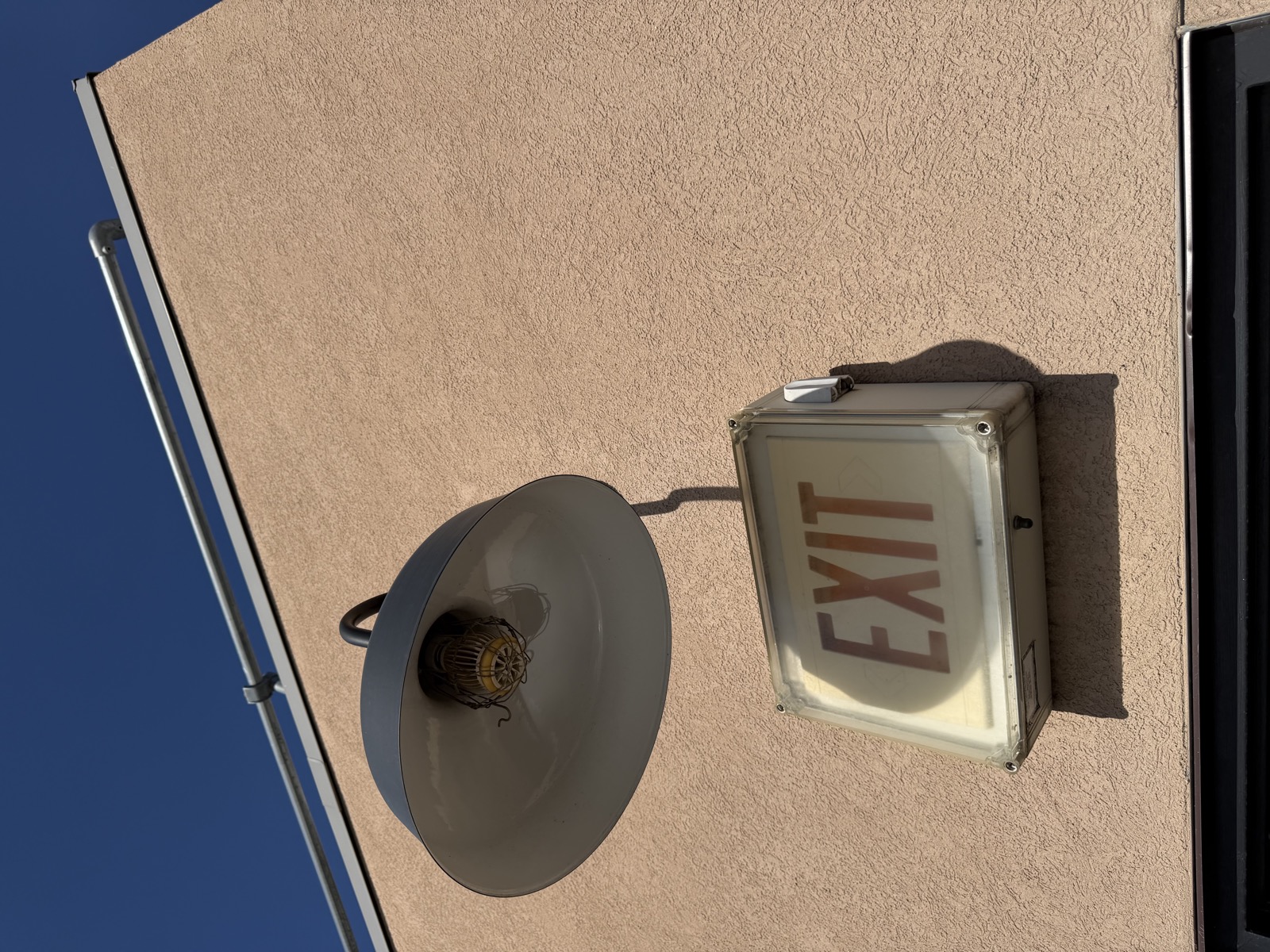 Roof - Exit Sign, Light Out